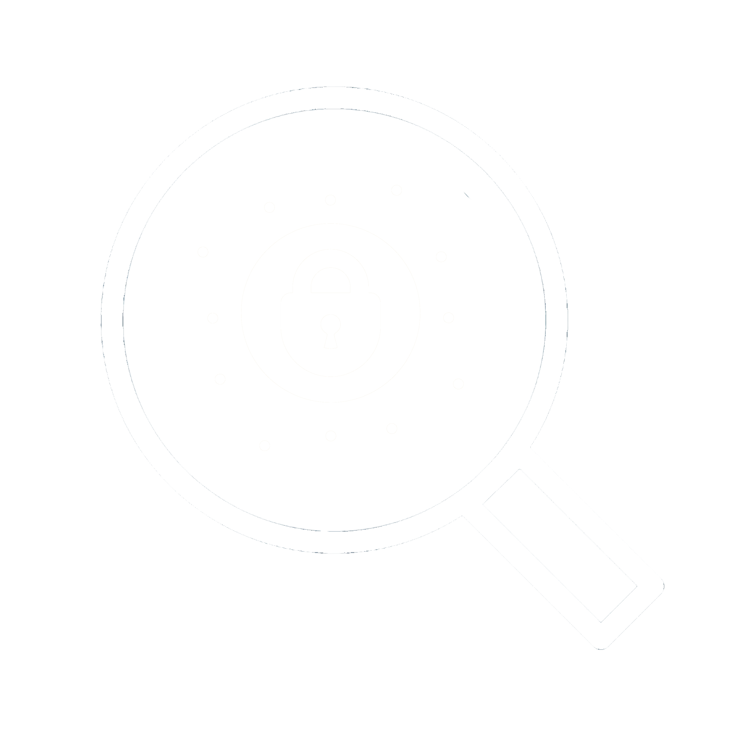 ikc-icon cyberexplore lupe mit schloss