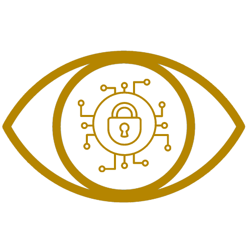 ikc-icon cyberdetect auge mit schloss